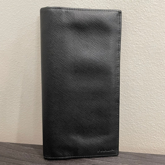 PRADA Black Leather Wallet