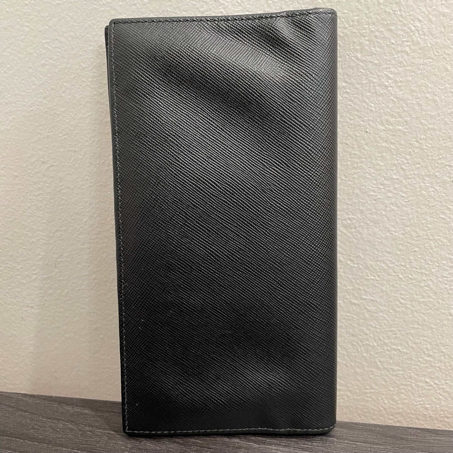 PRADA Black Leather Wallet