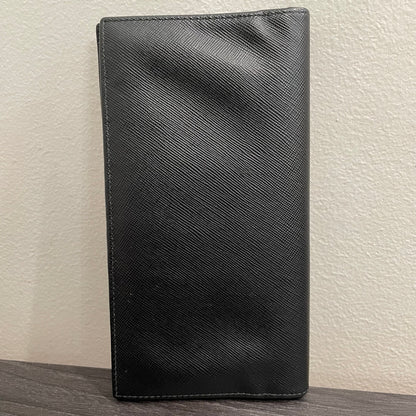 PRADA Black Leather Wallet