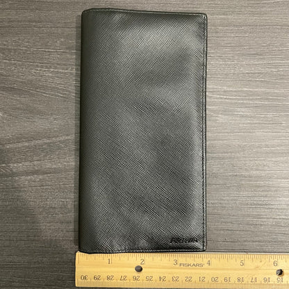 PRADA Black Leather Wallet