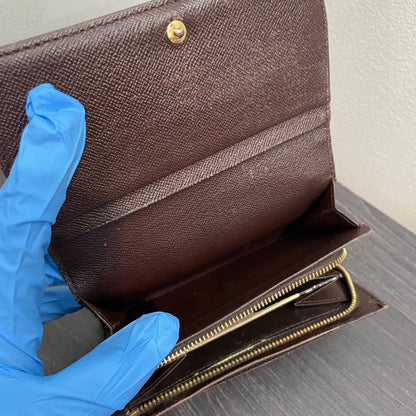 LOUIS VUITTON Damier Ebene Wallet