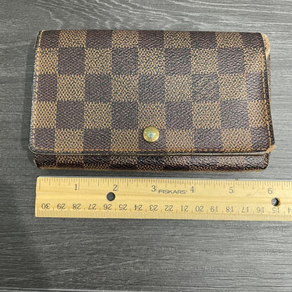 LOUIS VUITTON Damier Ebene Wallet