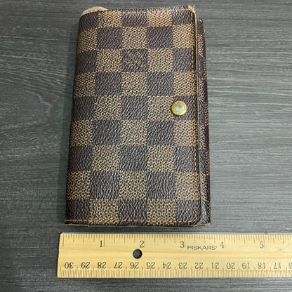 LOUIS VUITTON Damier Ebene Wallet