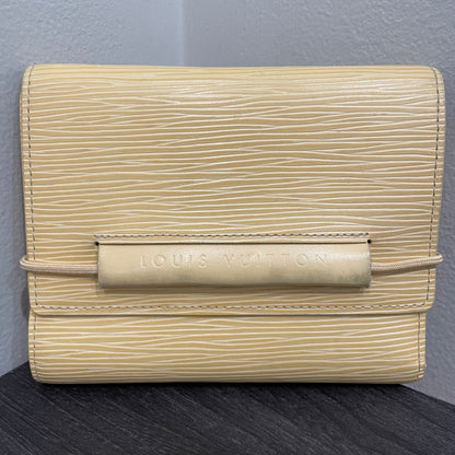 LOUIS VUITTON Vanilla Epi Elastique Wallet