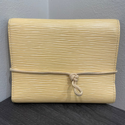 LOUIS VUITTON Vanilla Epi Elastique Wallet