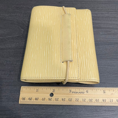 LOUIS VUITTON Vanilla Epi Elastique Wallet
