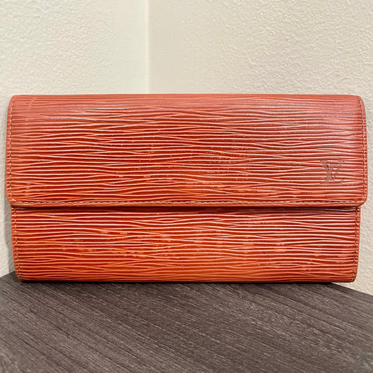 LOUIS VUITTON Brown Epi Wallet