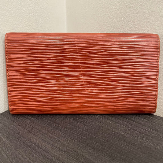LOUIS VUITTON Brown Epi Wallet