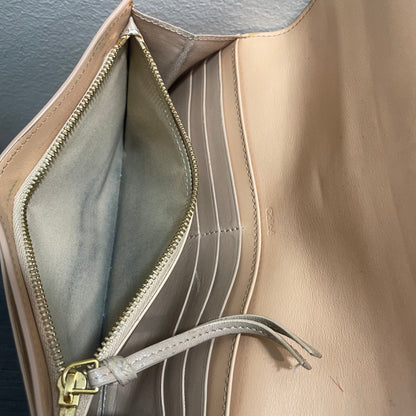 CHLOE Beige Leather Wallet