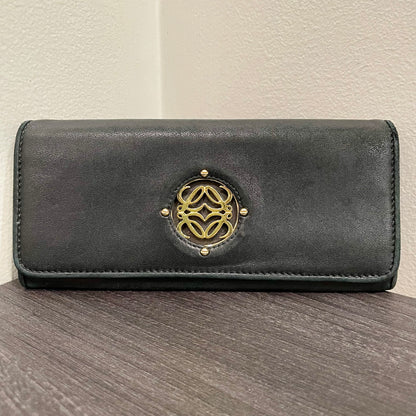 LOEWE Black Leather Wallet