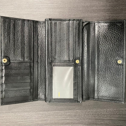 FENDI Black Canvas Wallet