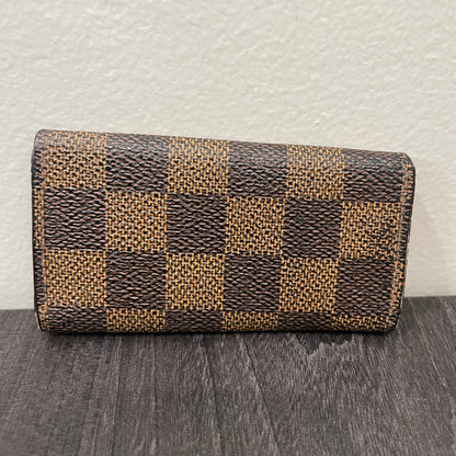 LOUIS VUITTON Damier Ebene Key Case (4 Rings)