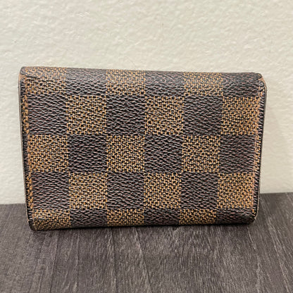 LOUIS VUITTON Damier Ebene Key Case (6 Rings)
