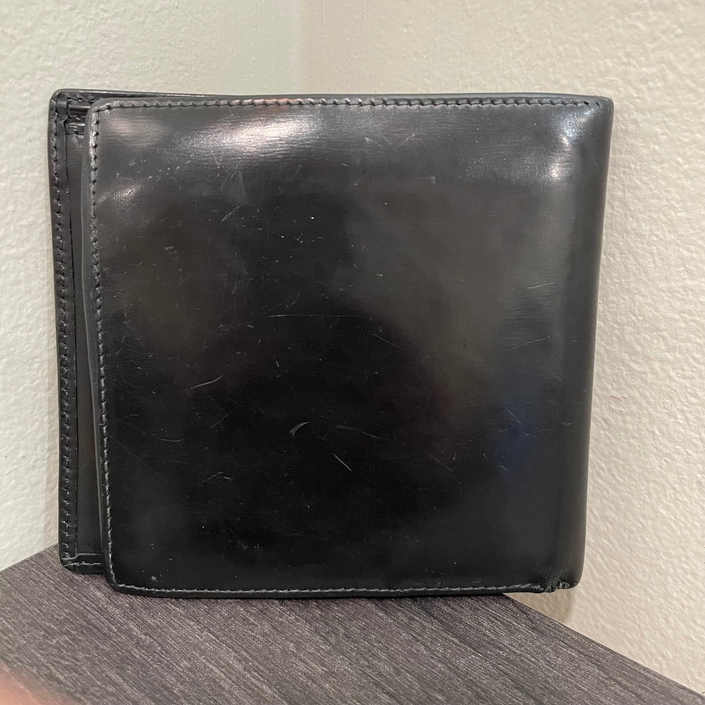 CARTIER Black Leather Men's Wallet