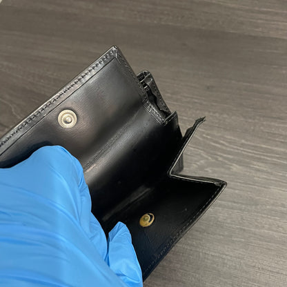 CARTIER Black Leather Men's Wallet