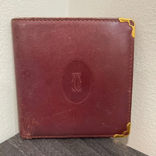 CARTIER Men's Leather Wallet