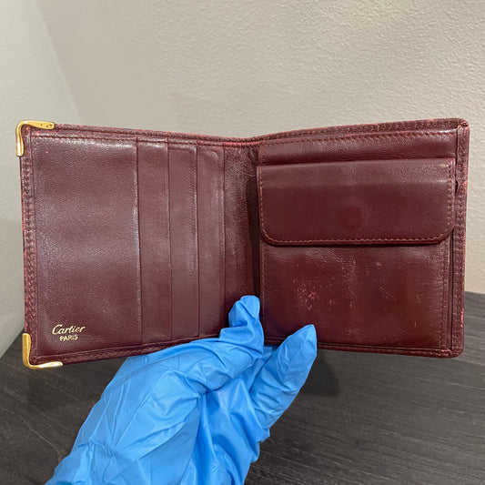 CARTIER Men's Leather Wallet