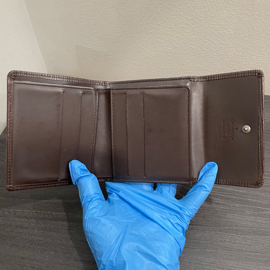 LOUIS VUITTON Brown Epi Leather Wallet