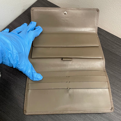 LOUIS VUITTON Gray Epi Leather Wallet