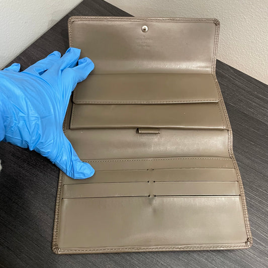 LOUIS VUITTON Gray Epi Leather Wallet