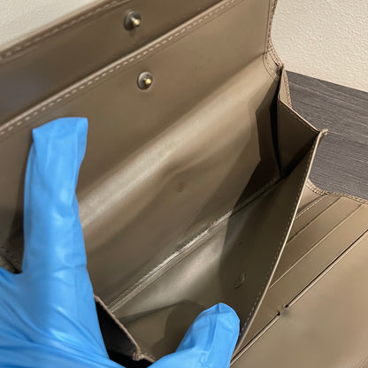 LOUIS VUITTON Gray Epi Leather Wallet