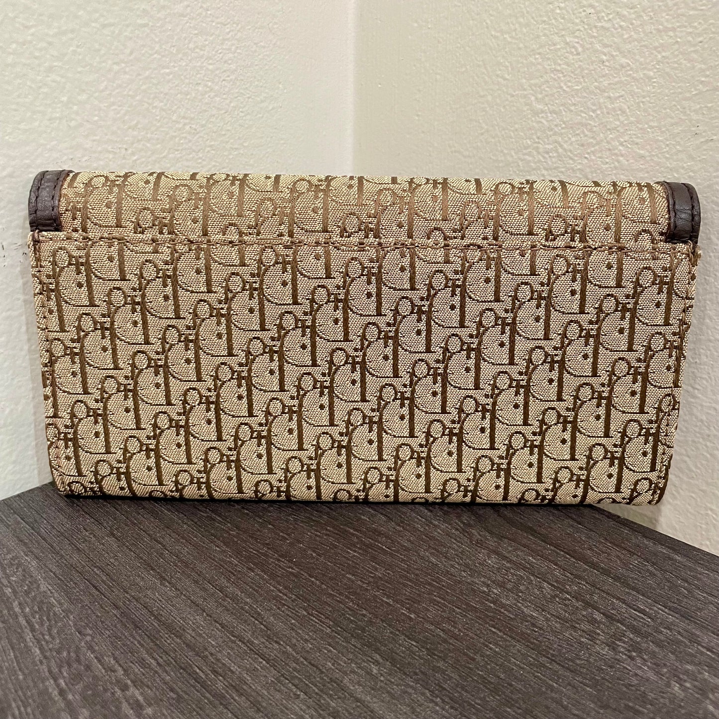 CHRISTIAN DIOR Canvas Wallet