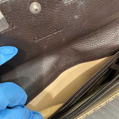 CHRISTIAN DIOR Canvas Wallet