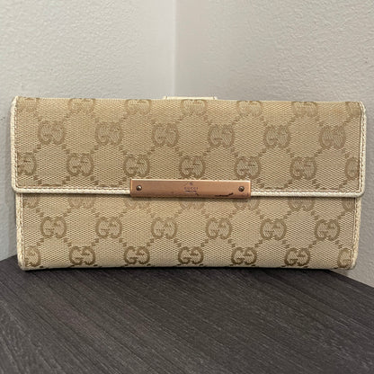 GUCCI GG Canvas Wallet