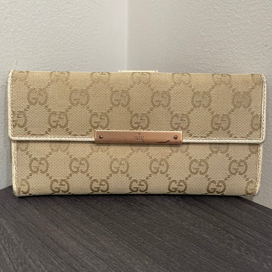 GUCCI GG Canvas Wallet