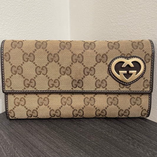 GUCCI GG Canvas Wallet