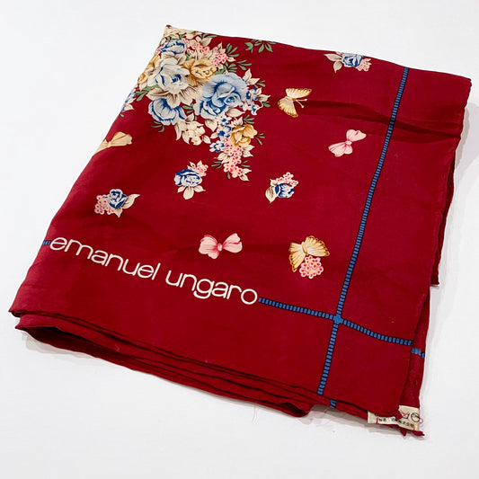 EMANUEL UNGARO 100% Silk Scarf