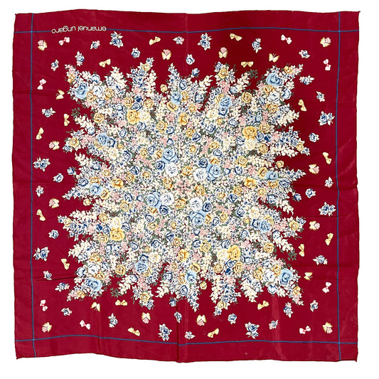 EMANUEL UNGARO 100% Silk Scarf