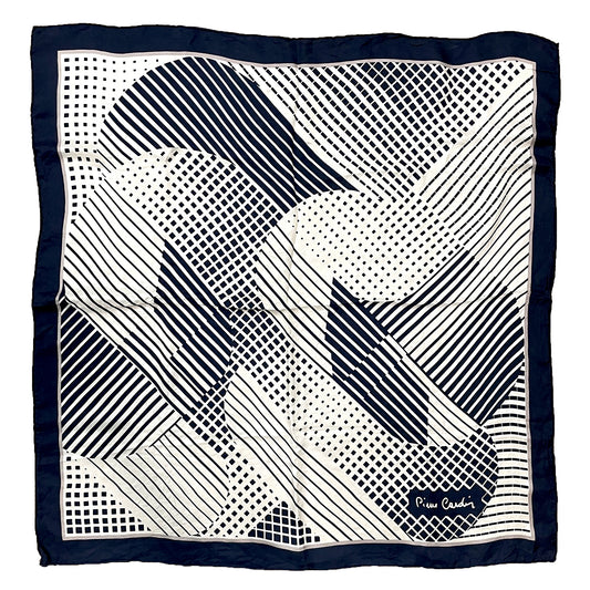 PIERRE CARDIN 100% Silk Scarf