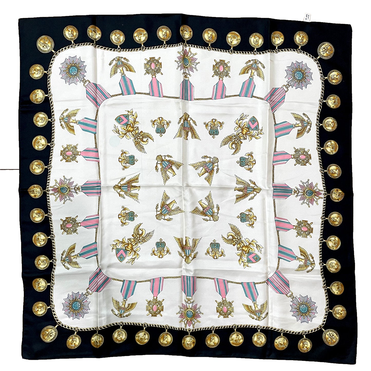 100% Silk Great Britain Scarf