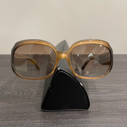 Fendi Gold Frame Sunglasses with Case