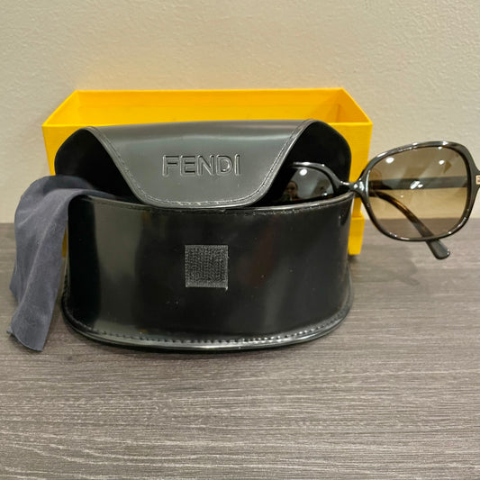 FENDI Black Frame Sunglasses Set
