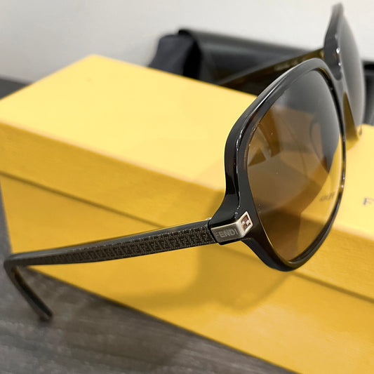 FENDI Black Frame Sunglasses Set