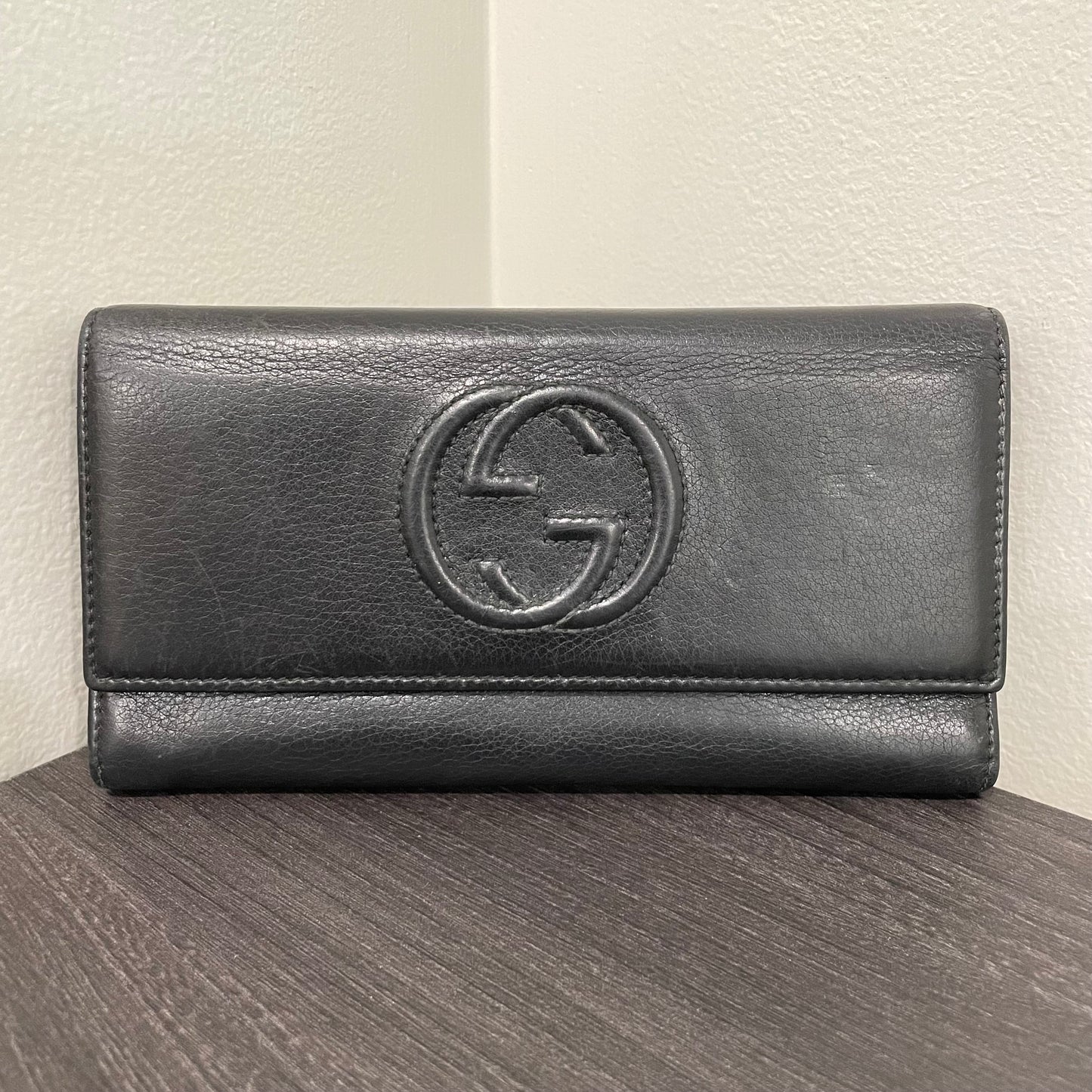 SOLD! Gucci Leather Wallet