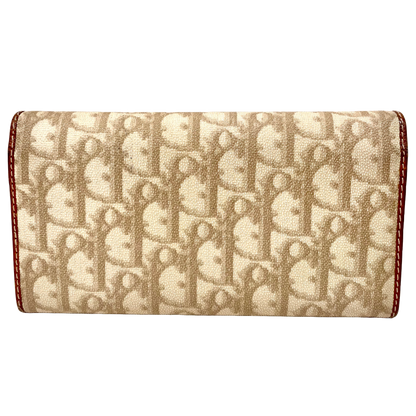 CHRISTIAN DIOR Diorissimo Romantique Rose Long Wallet