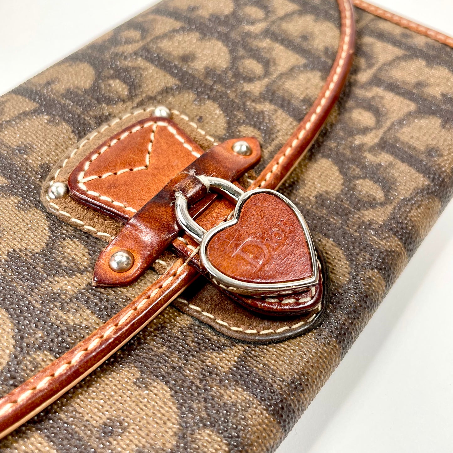 CHRISTIAN DIOR Diorissimo Romantique Long Wallet