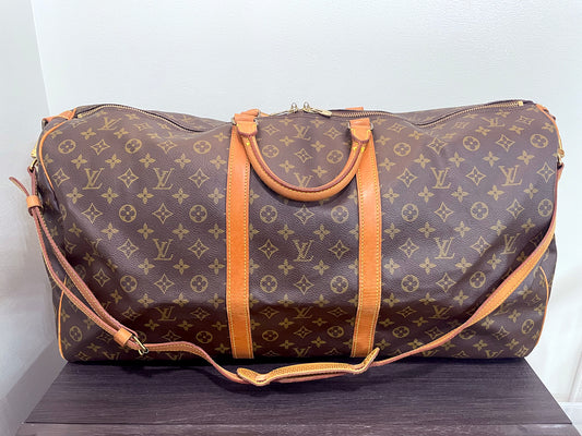 SOLD! Louis Vuitton Monogram Keepall Bandoulière 60