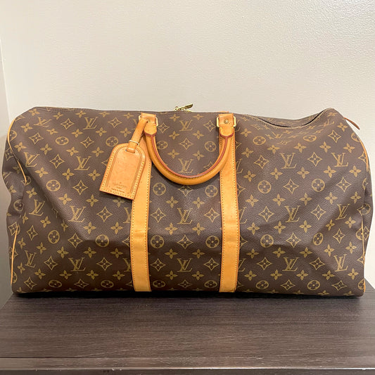 SOLD! Louis Vuitton Monogram Keepall 55