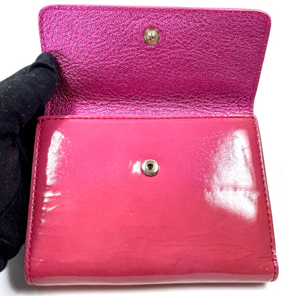 CELINE Pink Compact Wallet
