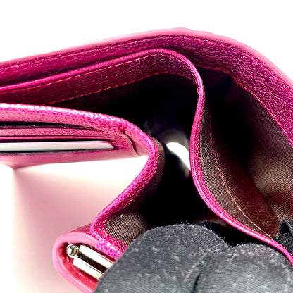 CELINE Pink Compact Wallet