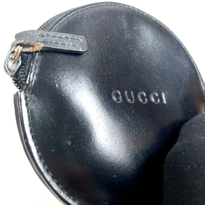 GUCCI Black Leather Coin Purse