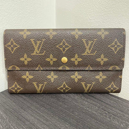 LOUIS VUITTON Monogram Canvas Wallet