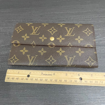 LOUIS VUITTON Monogram Canvas Wallet