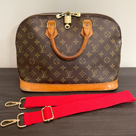 SOLD! Louis Vuitton Monogram Alma with Lock & Key