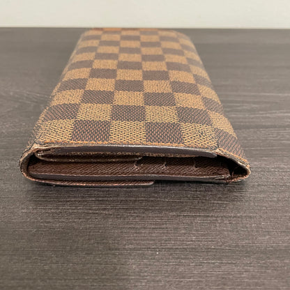 SOLD! Louis Vuitton Damier Ebene Wallet