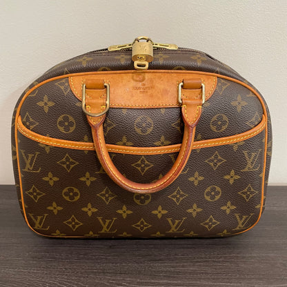 SOLD! Louis Vuitton Monogram Deauville Petit with Lock & Key